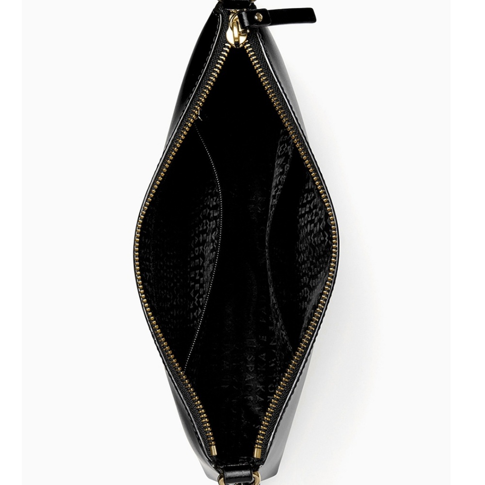 NWT Kate Spade Weller Street Declan Black Leather - Picture 3 of 4